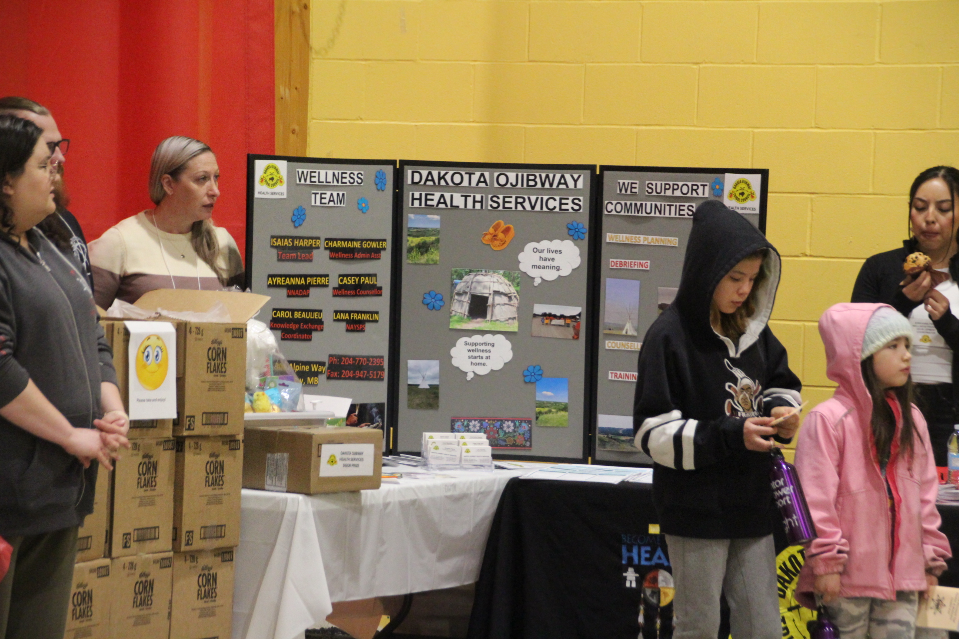 Dakota Tipi showcases services available to residents